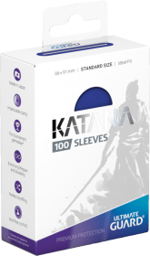 Ultimate Guard Katana 100 Standard Size Sleeves - Blue