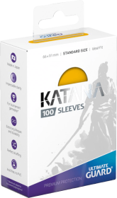 Ultimate Guard Katana 100 Standard Size Sleeves - Yellow
