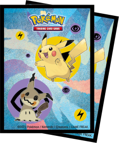 Ultra Pro Pokemon Pikachu & Mimikyu 65 Standard Deck Protector Sleeves