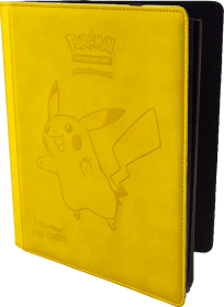Ultra Pro Premium Leatherette Padded 9-Pocket PRO-Binder - Pokemon Pikachu