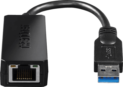 Wired Internet LAN Adapter - USB 3.0 - Black (NS / Switch / PC)
