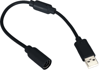 Breakaway USB Cable for Wired Controllers - Generic Black (Xbox 360)