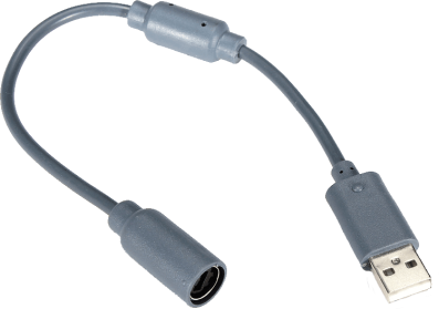 Breakaway USB Cable for Wired Controllers - Generic Grey (Xbox 360)