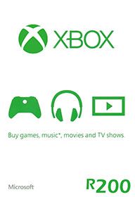 Xbox Live Gift Card - R200 [Digital Code]