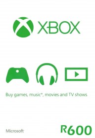 Xbox Live Gift Card - R600 [Digital Code]