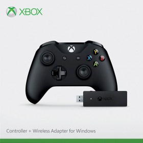 xbox_one_wireless_controller_black_blue_tooth_adapter_windows_10_xbox_one