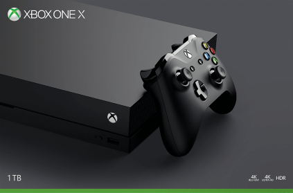 Xbox One X 1TB Console - Black (Xbox One)