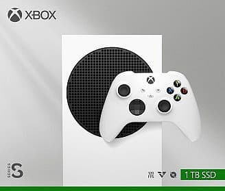 Xbox Series S 1TB Console - Robot White (XBS)