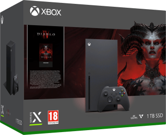 Xbox Series X 1TB Console - Black - Diablo IV Bundle (XBS)