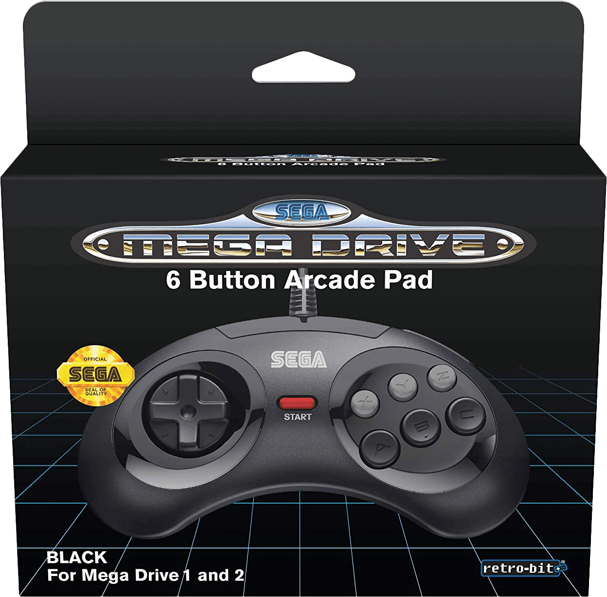 Accessory Bundles And Add Ons Retro Bit Sega Mega Drive 6 Button Arcade