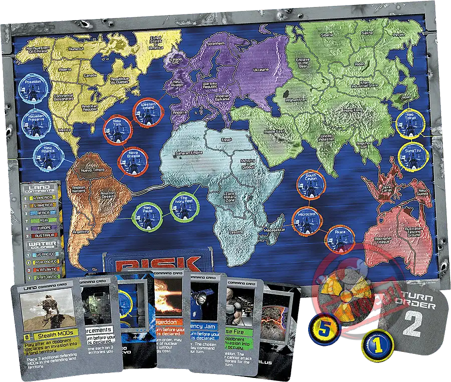 Game Cark Rasik Risk 2210 A.D. (New) | Buy from Pwned Games with confidence. | Board ...