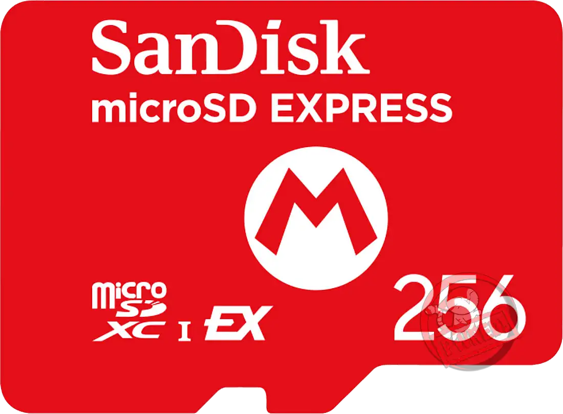 256GB SanDisk microSD Express Card for Nintendo Switch 2 - Mario ...