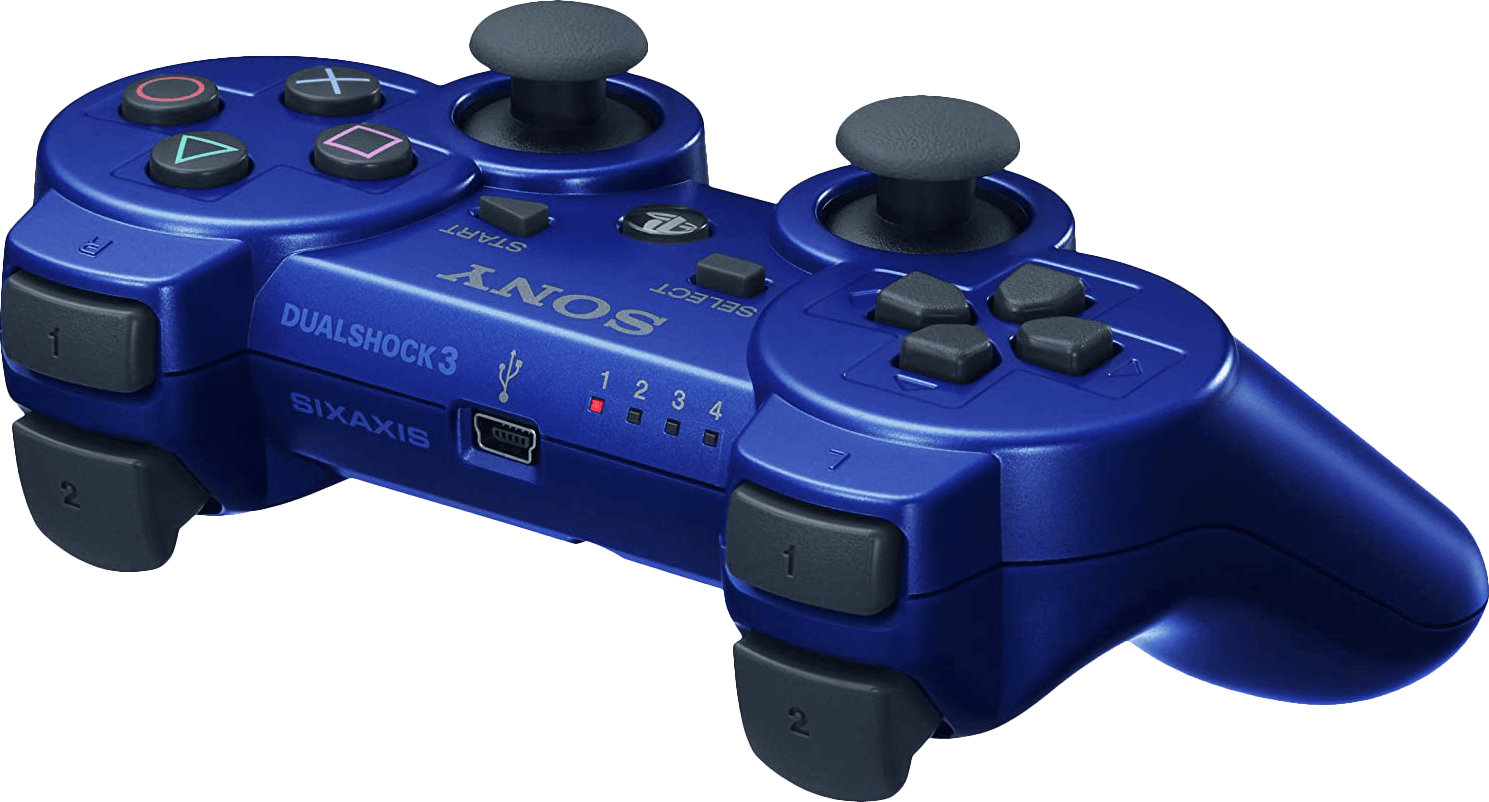 Sixaxis DualShock 3 Wireless Controller Metallic Blue (PS3)(Pwned