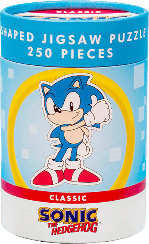 Sonic the Hedgehog Shaped Jigsaw - 250 Piece Puzzle