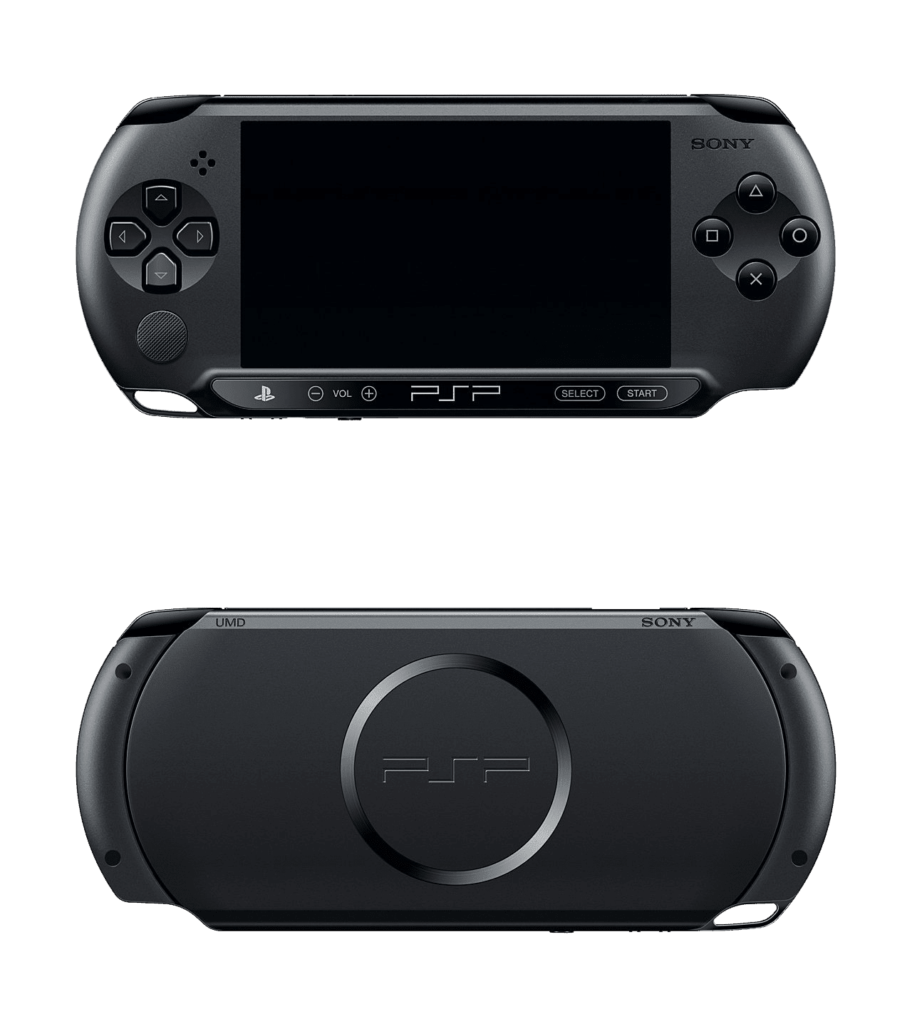 Sony PlayStation Portable Console - Charcoal Black E1000 Series / Street (PSP)