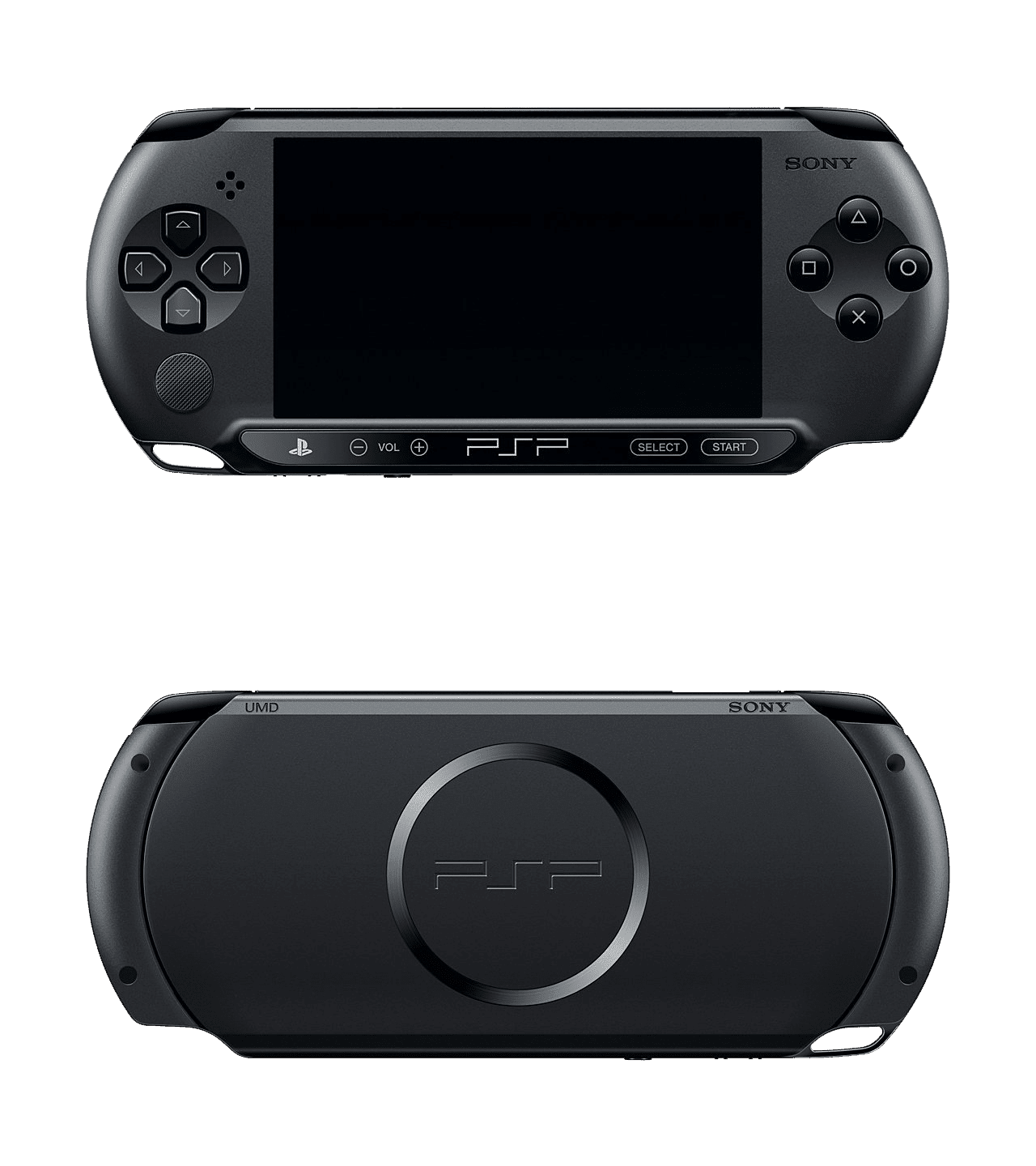 sony_psp_e1004_console.png Sony PlayStation Portable Console - Charcoal Black E1000 Series / Street (PSP) | PlayStation Portable