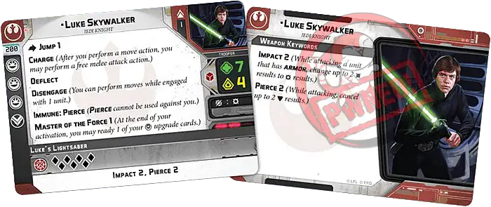Star Wars: Legion - Luke Skywalker Operative
