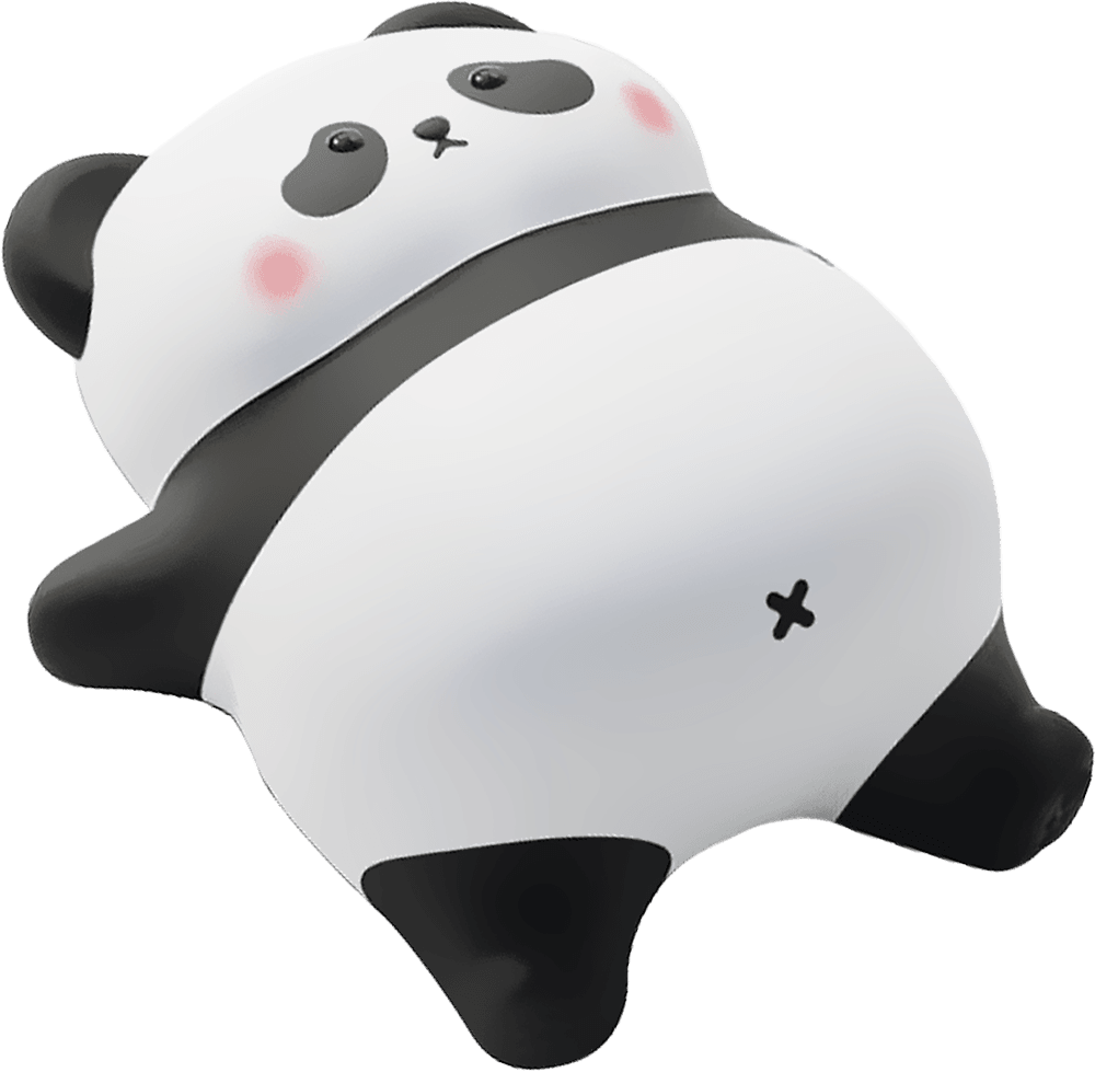 Stargazer Panda Squishy Night Light