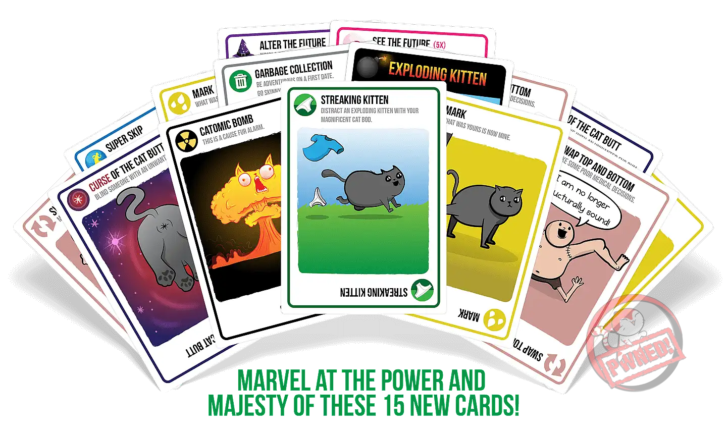Streaking Kittens: Exploding Kittens Expansion Pack (New) | Buy from ...