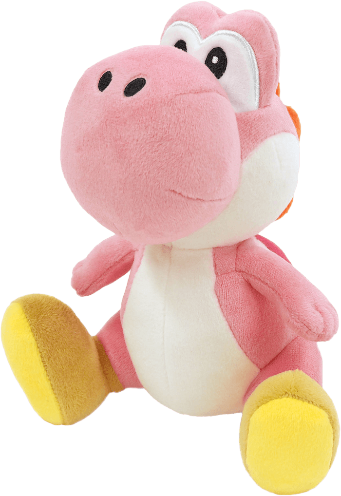 super_mario_yoshi_8inch_plush_pink.png Super Mario: 8inch Yoshi Plush - Pink