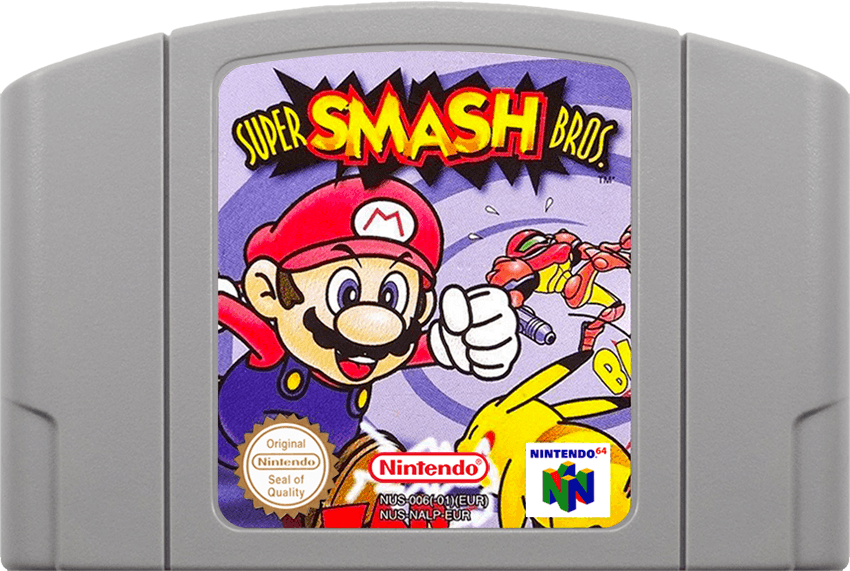super_smash_bros_cart_n64.png Super Smash Bros. Cartridge (N64) | Nintendo 64