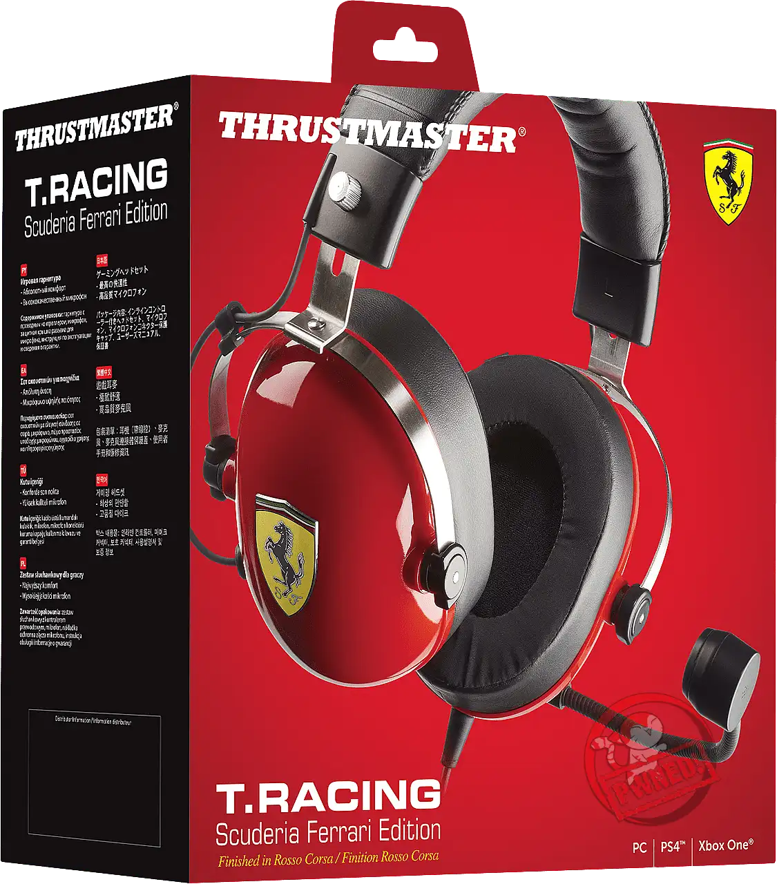 Thrustmaster T.Racing Scuderia Ferrari Edition Gaming Headset (PC / PS4 / Switch / Xbox One)