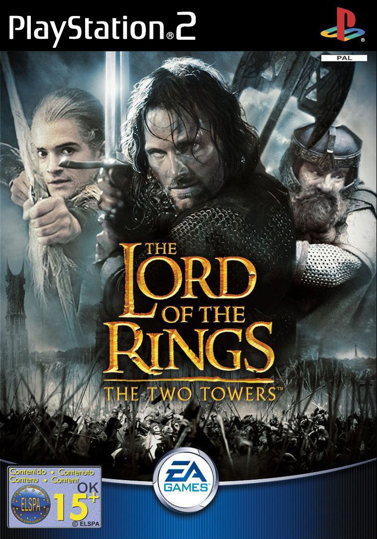 Games Lord of the Rings, The The Two Towers (PS2)(Pwned