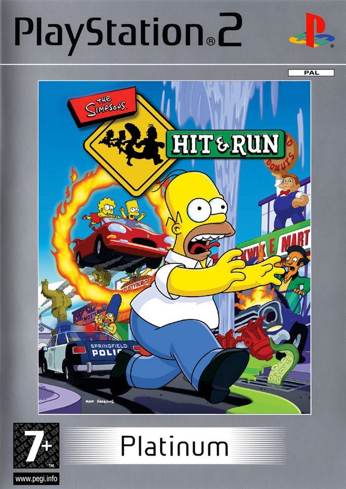 Simpsons, The: Hit & Run - Platinum (PS2) | PlayStation 2