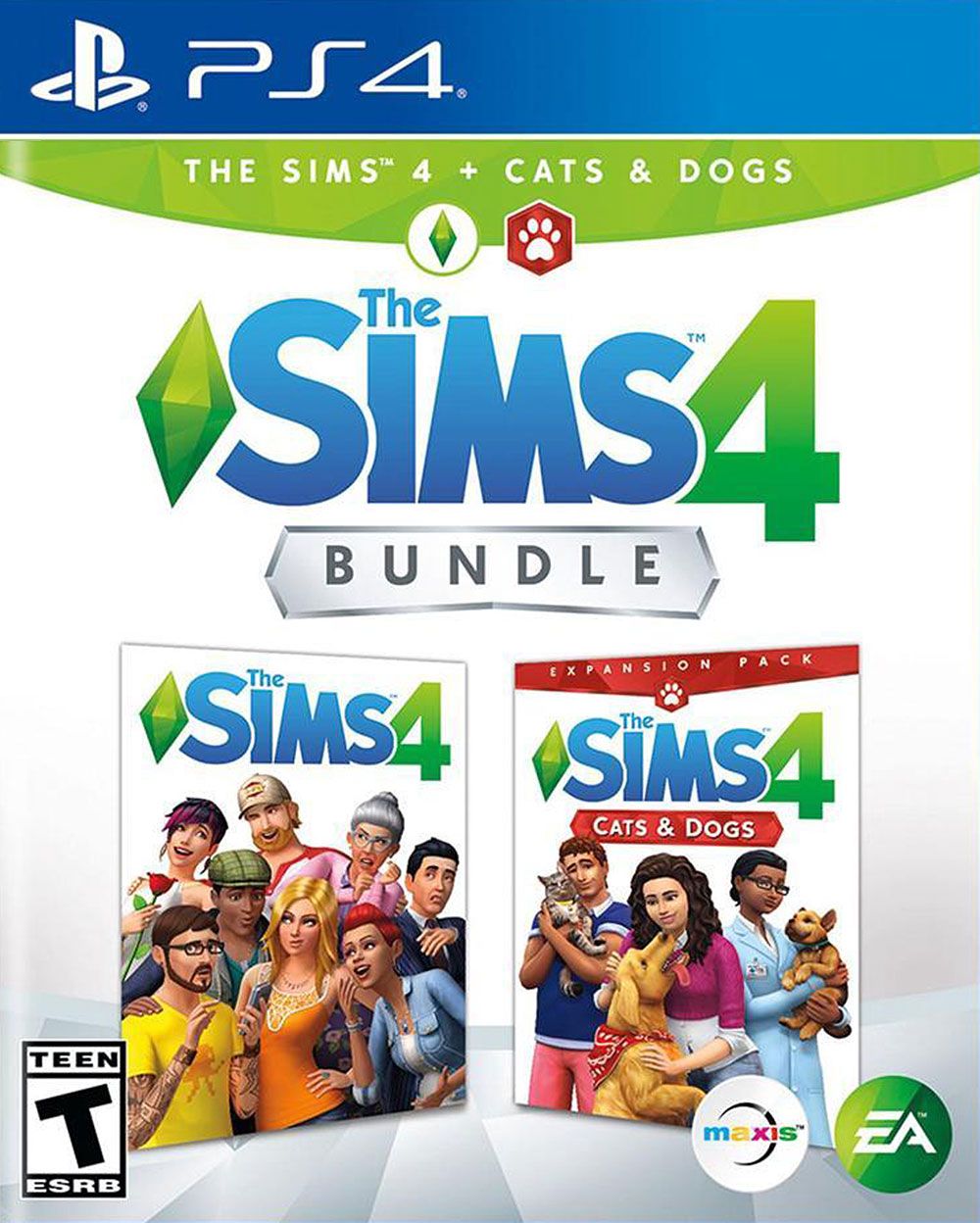 Sims 4, The: Cats & Dogs Expansion Pack Bundle (NTSC/U)(PS4) | PlayStation 4