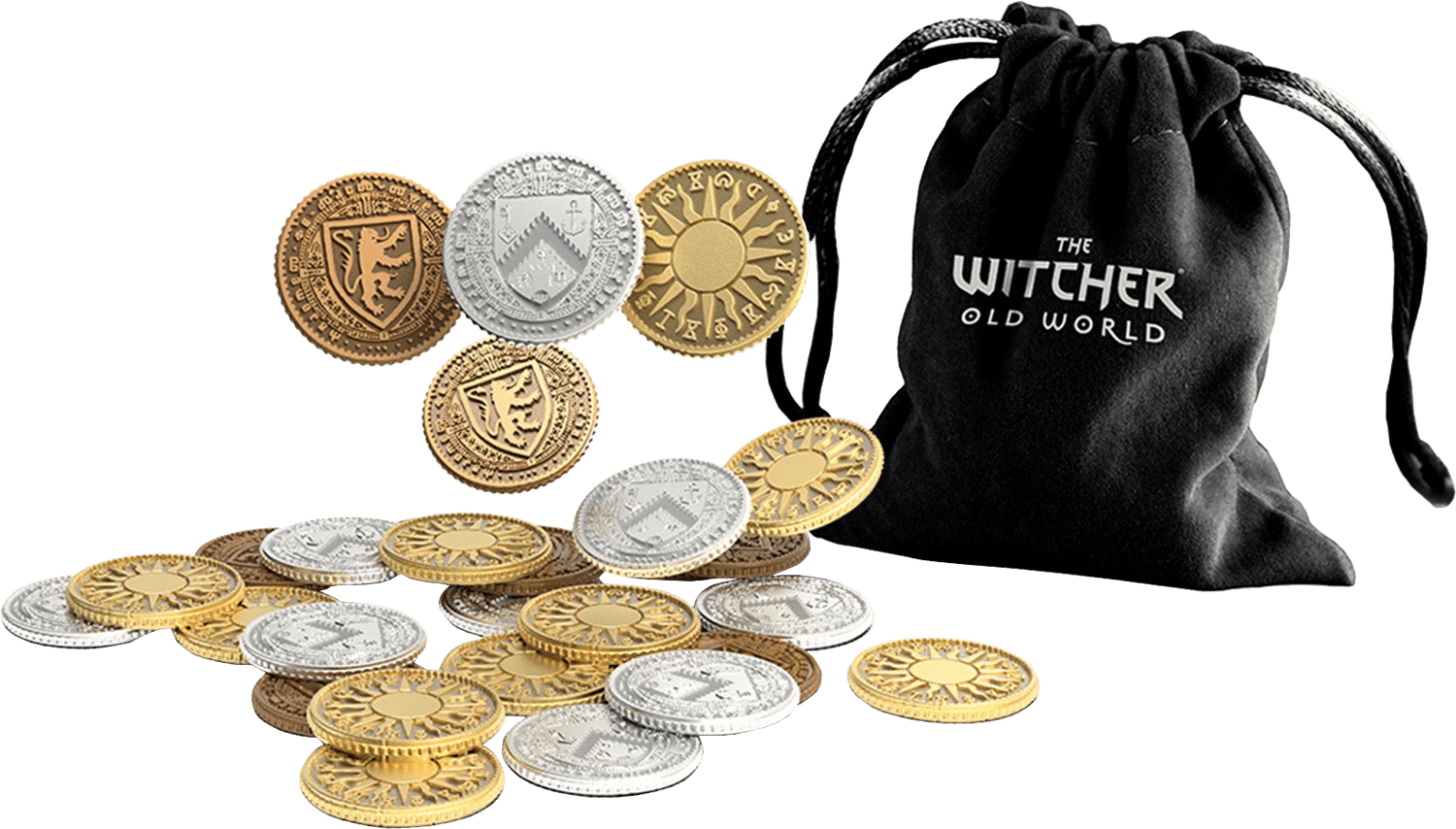 The Witcher: Old World - Metal Coins