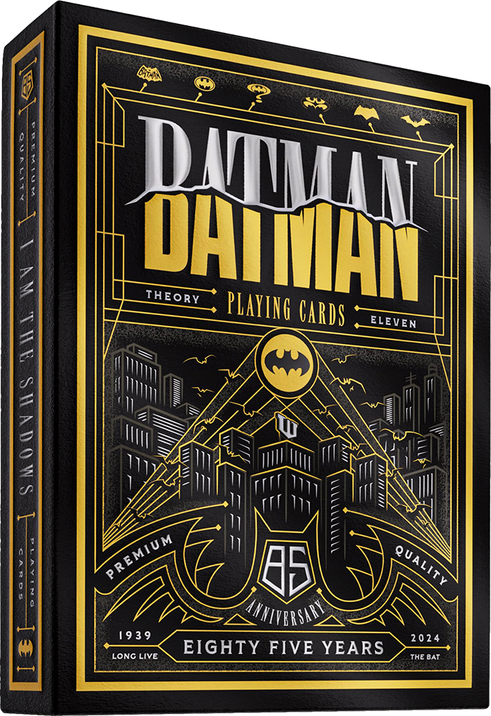 Batman: 85th Anniversary - Premium Playing Cards by Theory11