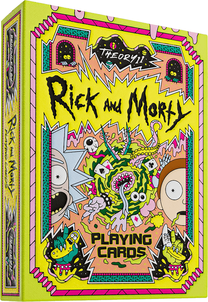 theory11_rick_and_morty_premium_playing_cards.png Rick and Morty - Premium Playing Cards by Theory11