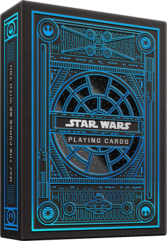 theory11_star_wars_blue_light_side_premium_playing_cards.png Star Wars: Blue Light Side Deck - Premium Playing Cards by Theory11