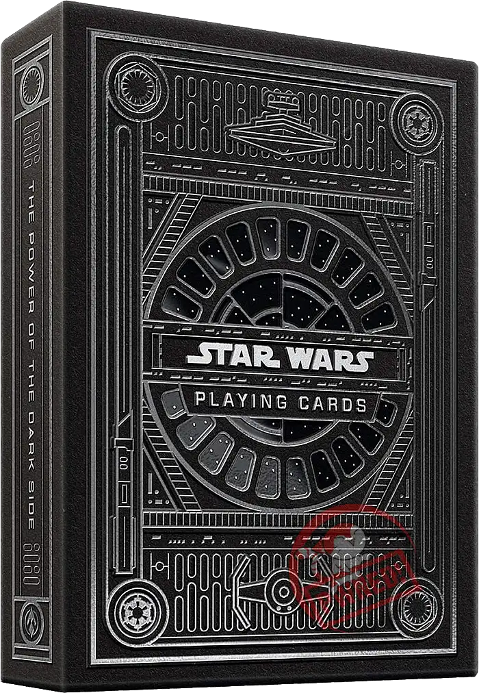 Star Wars: Silver Dark Side Deck - Premium Playing Cards by Theory11