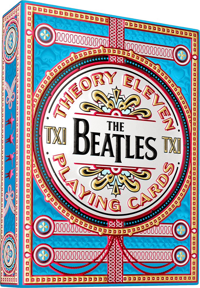 theory11_the_beatles_blue_premium_playing_cards.png The Beatles: Blue Deck - Premium Playing Cards by Theory11