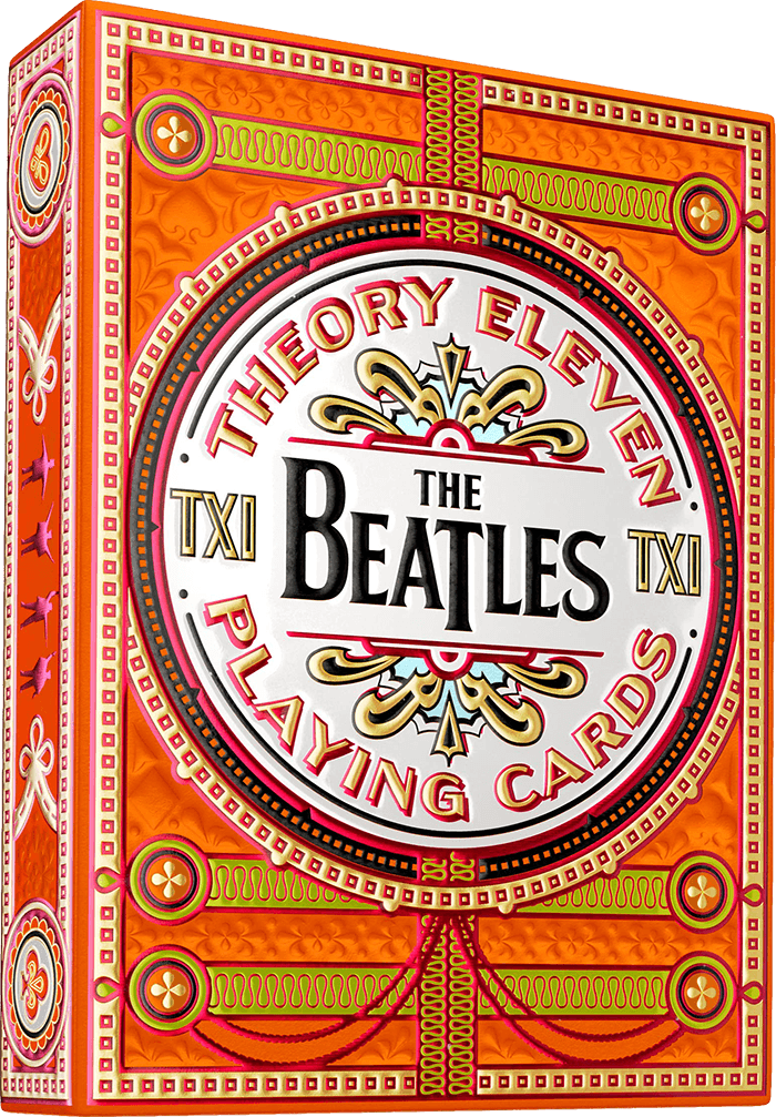 theory11_the_beatles_orange_premium_playing_cards.png The Beatles: Orange Deck - Premium Playing Cards by Theory11