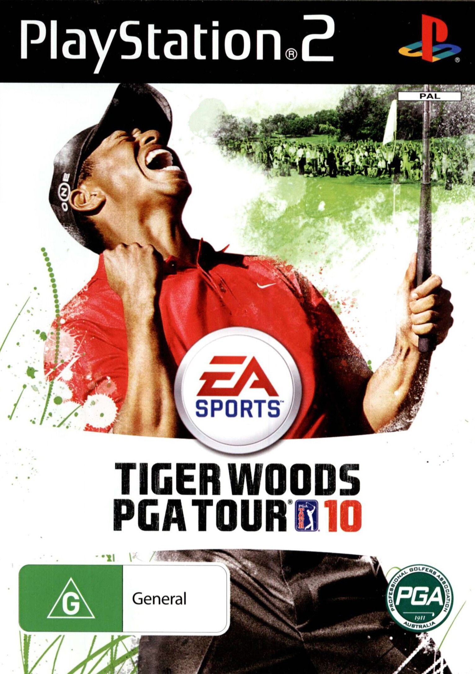 tiger woods pga tour 10 passwords ps2