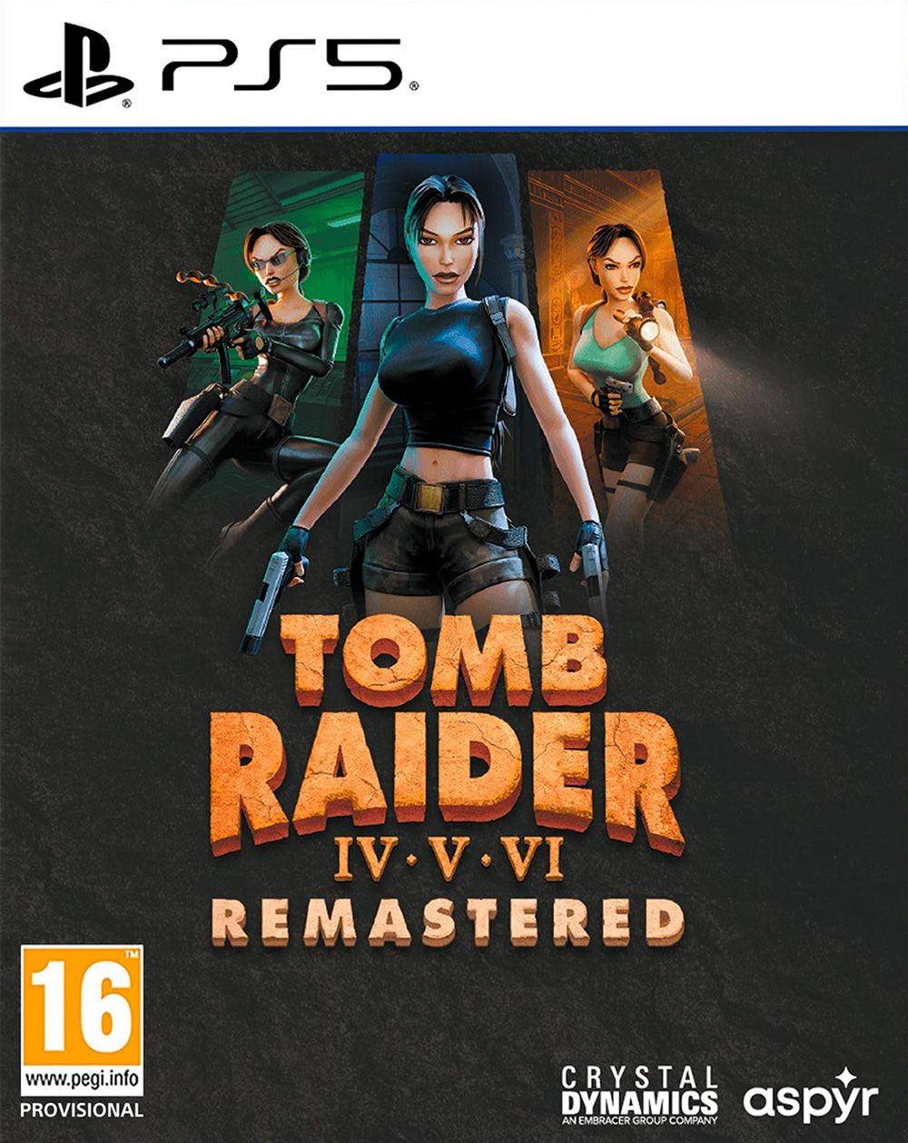 tomb_raider_iv_v_vi_remastered_ps5.jpg Tomb Raider IV + V + VI - Remastered (PS5) | PlayStation 5