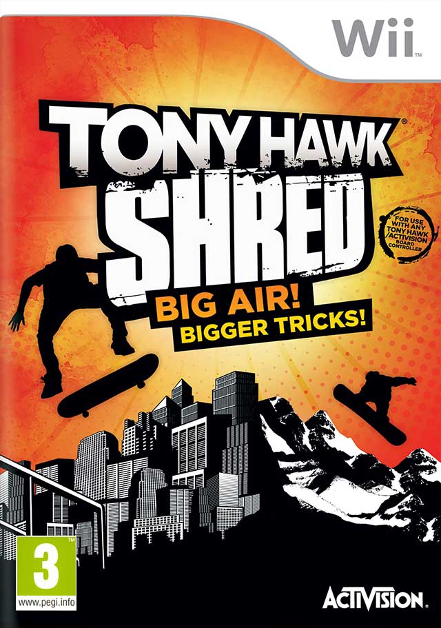 tony hawk shred video game tony hawk shred video game