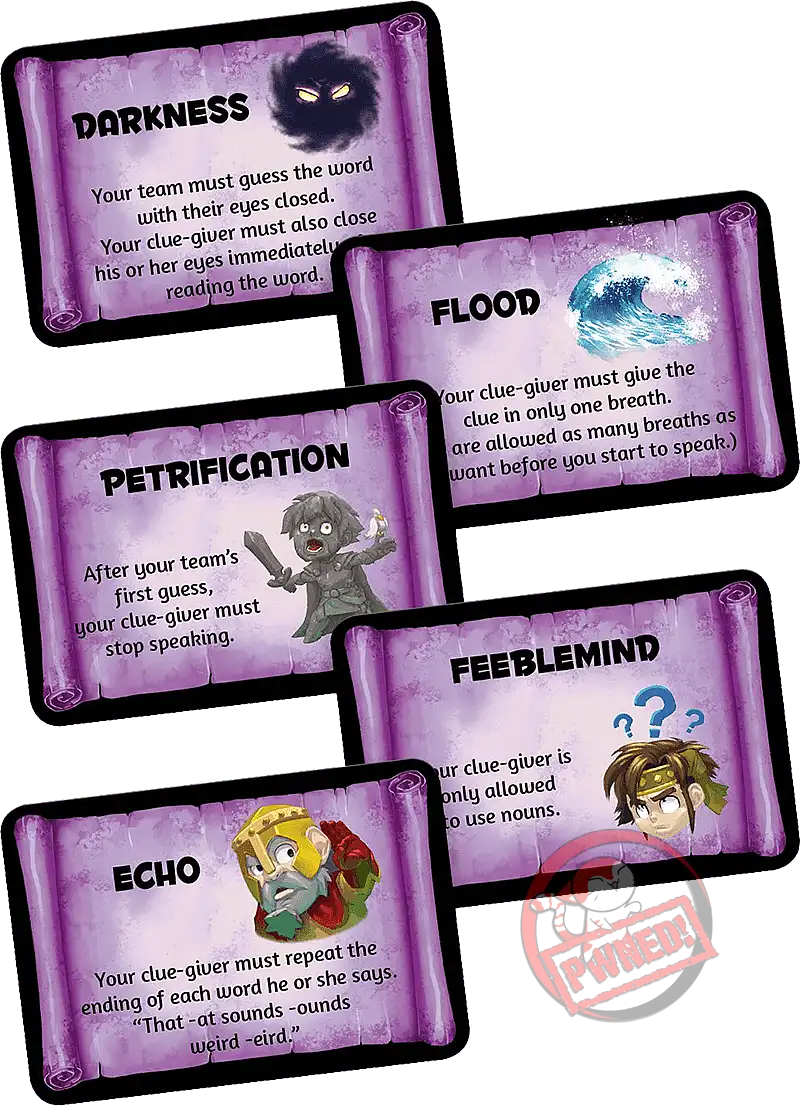 IELLO Trapwords - Gioco Da Tavolo In Versione Francese, Per 4-8 Giocatori, 30 Minuti, Età 8+, Gioco Di Parole E Sfida A Squadre, Divertente Per Famiglie E Amici