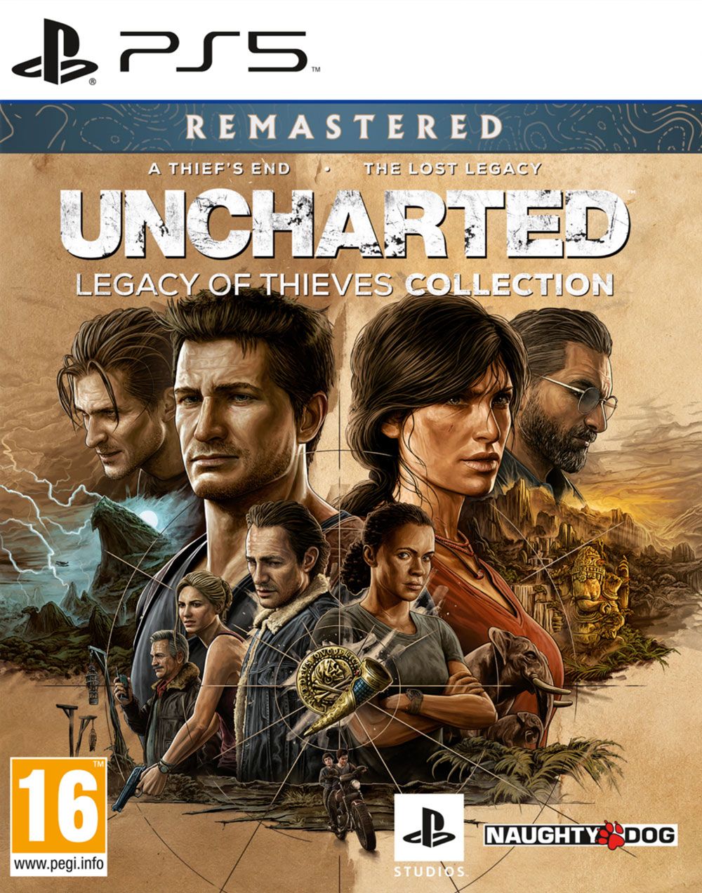 Uncharted: Legacy of Thieves Collection - Remastered (PS5) | PlayStation 5