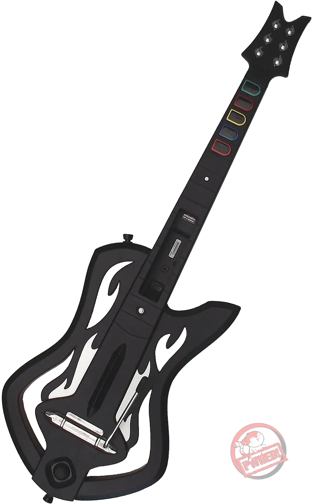 DNA Replacement Backplate Cover For Guitar Hero Les Paul Guitar – Nintendo Wii (Sunburst)