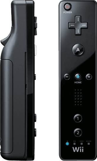 wii_remote_black.png Wii Remote - Black (Wii) | Nintendo Wii