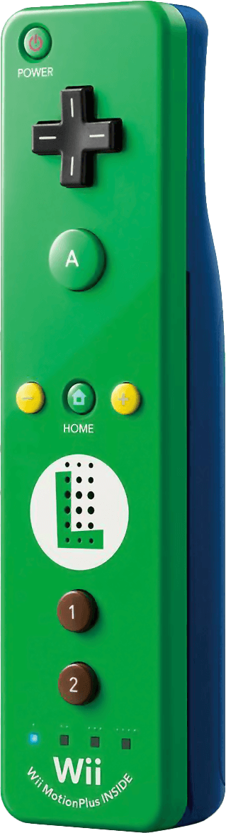 wii_remote_plus_luigi_edition_wii-1.png Wii Remote Plus - Luigi Edition (Wii) | Nintendo Wii
