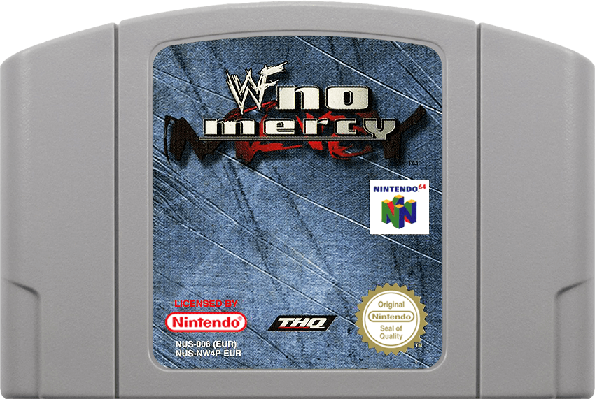 wwf_no_mercy_cart_n64.png WWF: No Mercy Cartridge (N64) | Nintendo 64