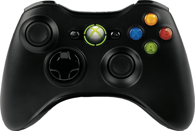 Xbox 360 Wireless Controller - Black (Xbox 360)