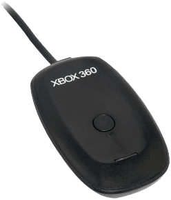 Xbox 360 Wireless Gaming Receiver for PC - Generic Black (Xbox 360)