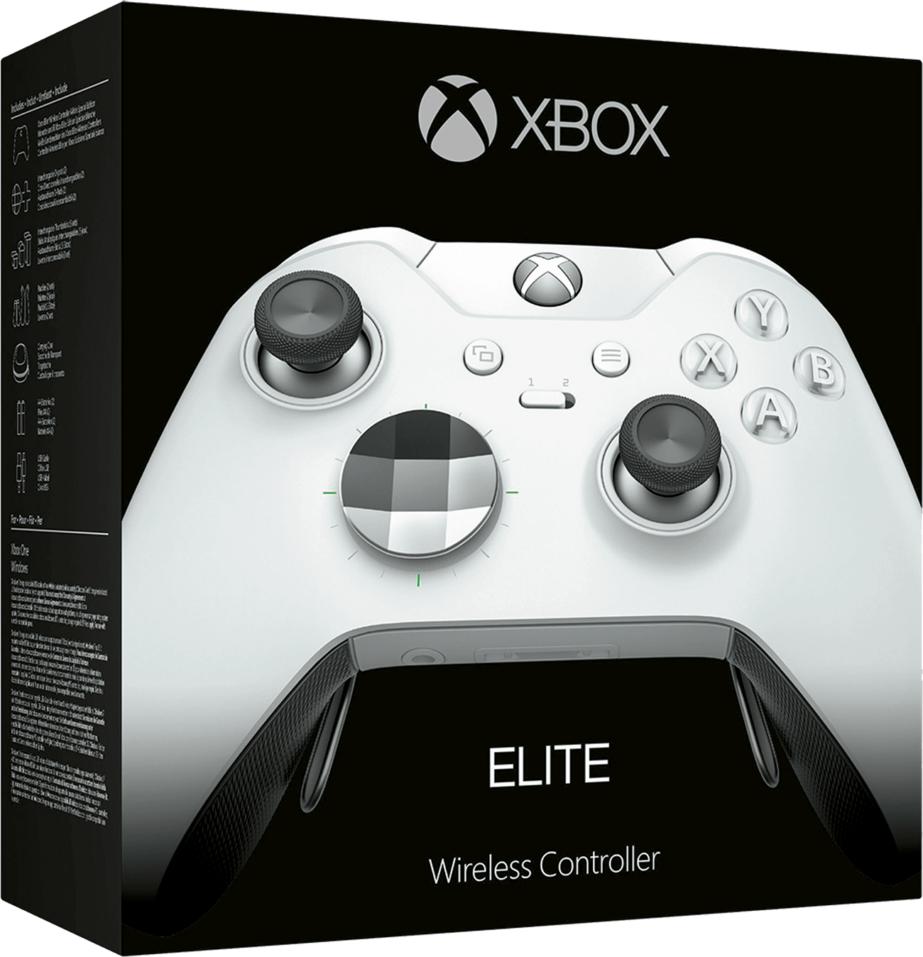 Xbox One Elite Wireless Controller v1 - White (Xbox One)(New) | Buy ...