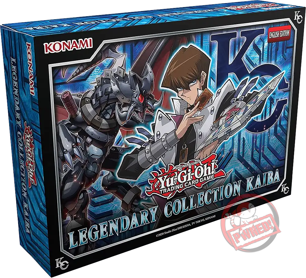 Yugioh Legendary Collection Kaiba Booster Inglês - 3 Mega Packs com Cartas Ultra Raras